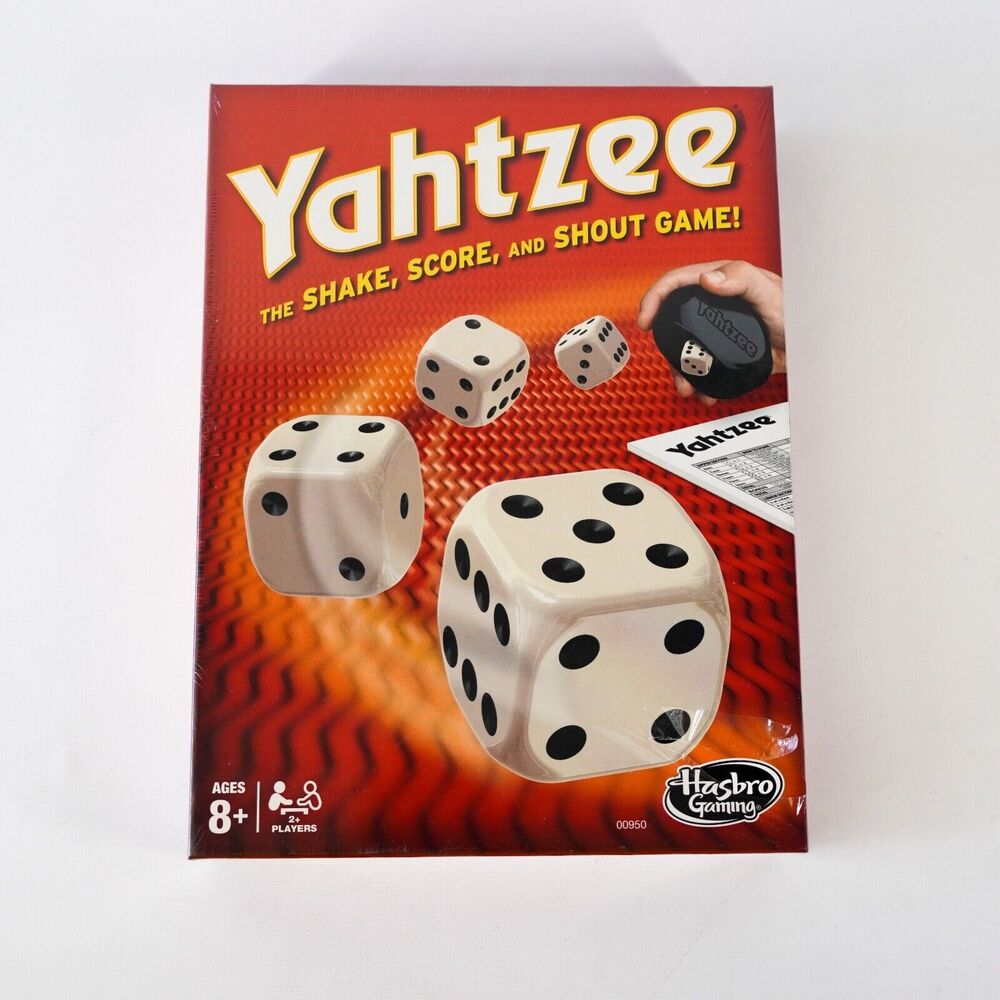 Yahtzee Dice Game Hasbro Gaming - New Sealed NIB
